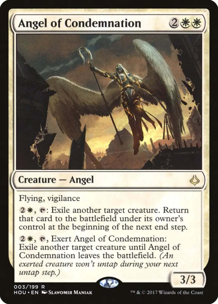 Angel of Condemnation [Hour of Devastation] - MTG Single