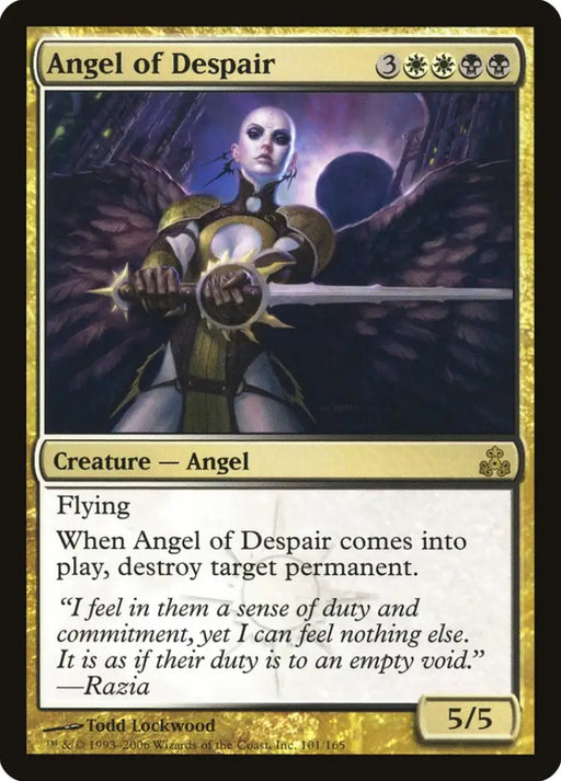 Angel of Despair [Guildpact] - MTG Single