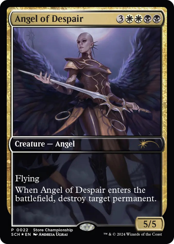 Angel of Despair [Store Championships 2024] - MTG Single