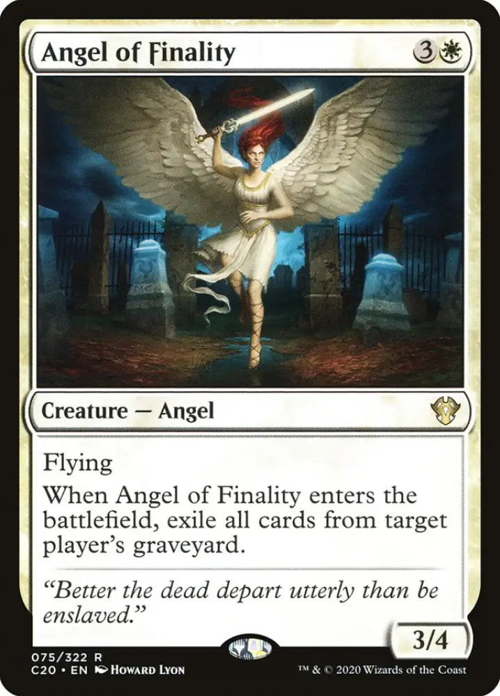 Angel of Finality [Commander 2020] - MTG Single