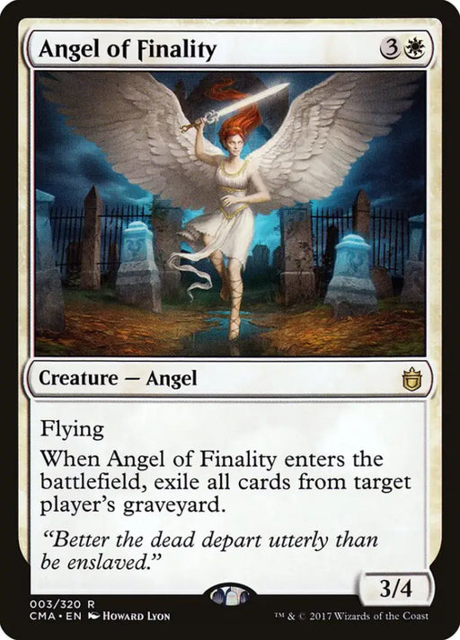 Angel of Finality [Commander Anthology] - MTG Single
