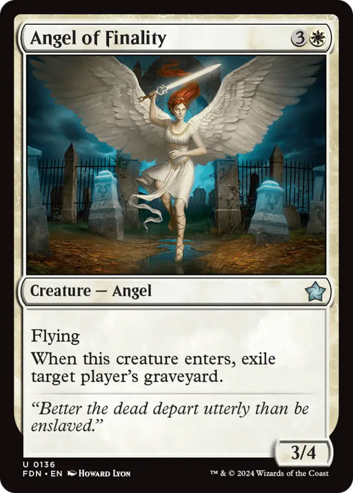 Angel of Finality [Foundations] - MTG Single