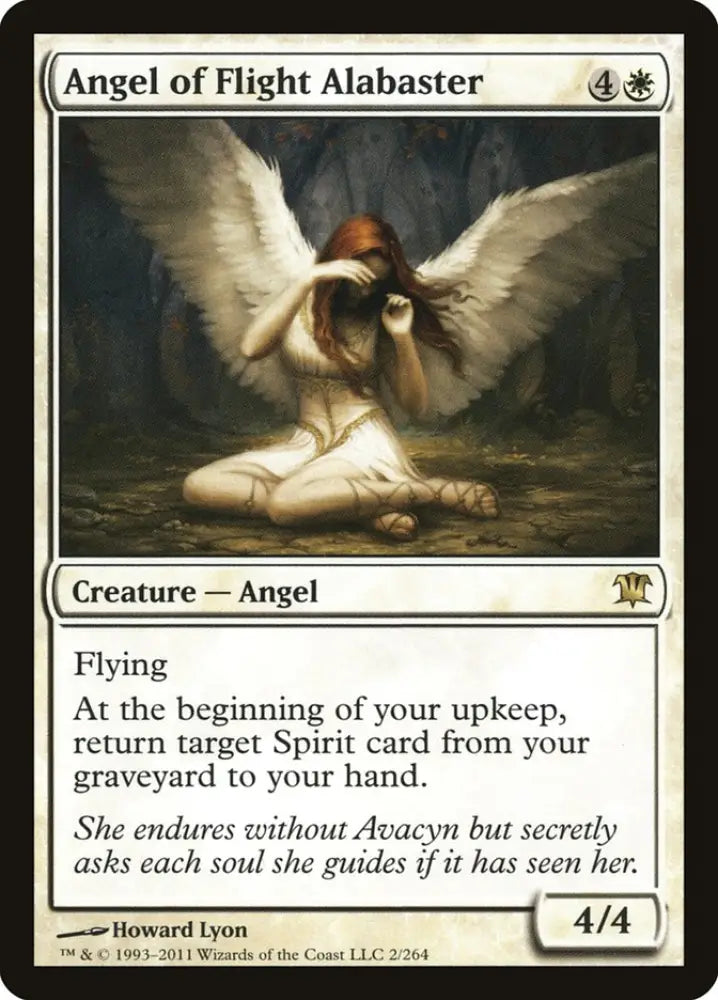 Angel of Flight Alabaster [Innistrad] - MTG Single