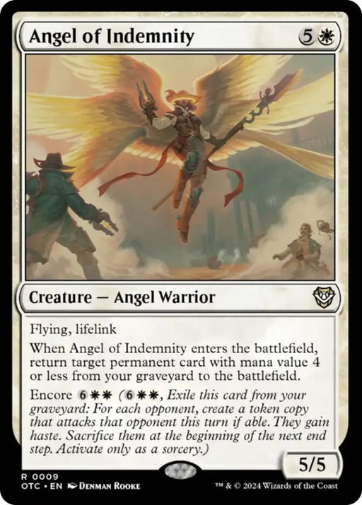 Angel of Indemnity [Outlaws of Thunder Junction Commander] - MTG Single