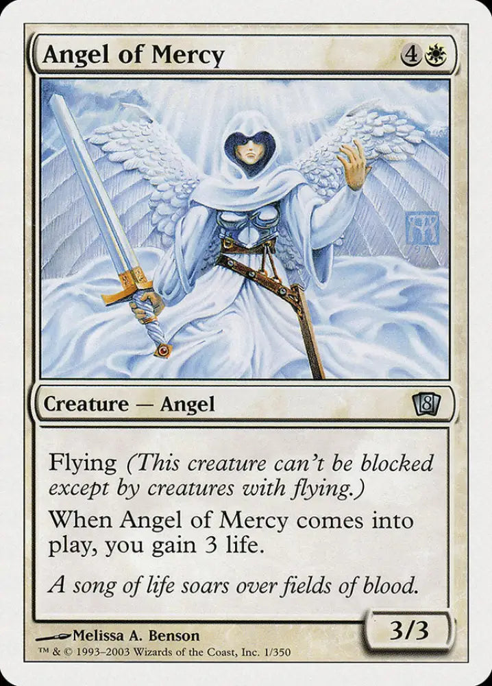 Angel of Mercy (1) [Eighth Edition] - MTG Single