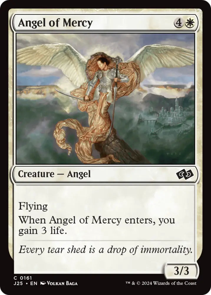 Angel of Mercy [Foundations Jumpstart] - MTG Single