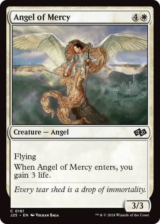 Angel of Mercy [Foundations Jumpstart] - MTG Single