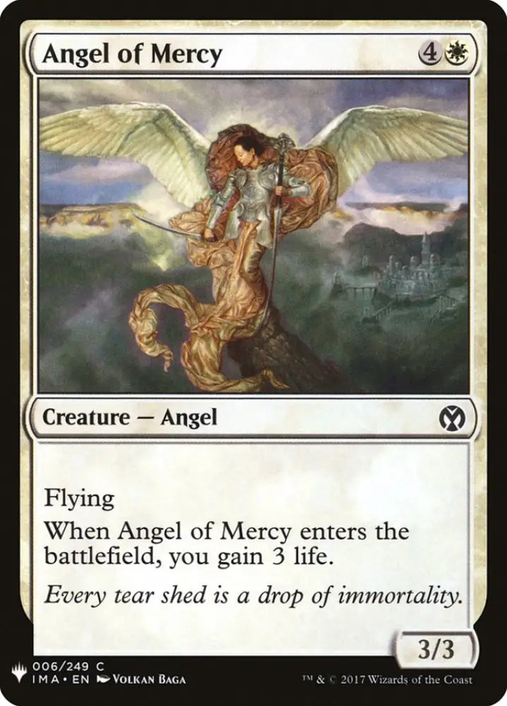 Angel of Mercy [Mystery Booster] - MTG Single
