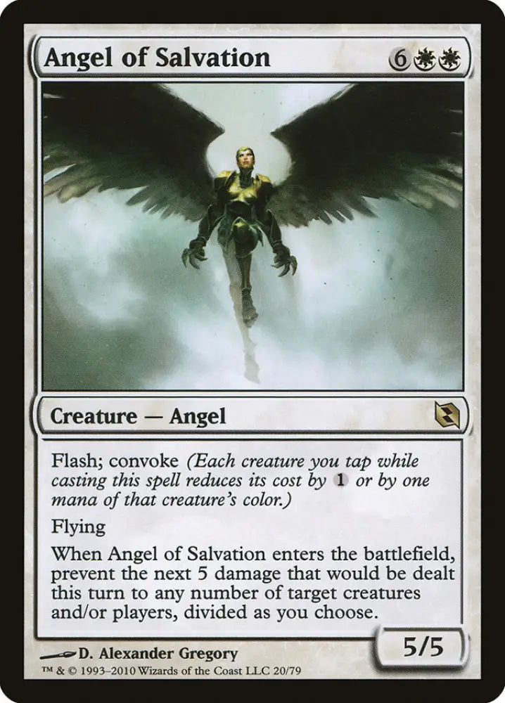 Angel of Salvation [Duel Decks: Elspeth vs. Tezzeret] - MTG Single