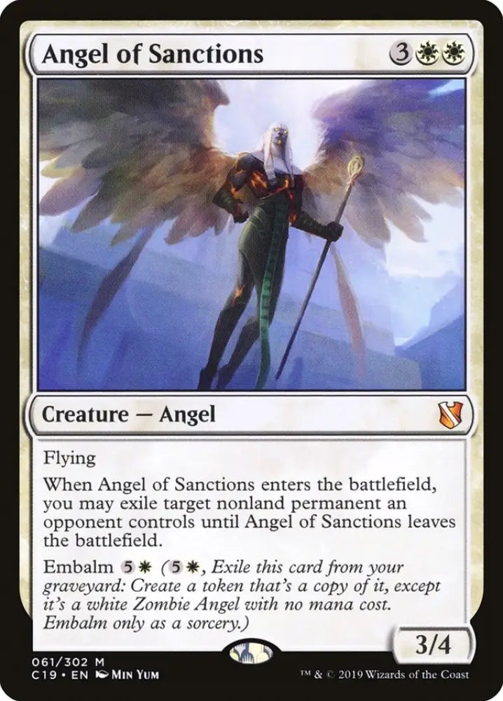 Angel of Sanctions [Commander 2019] - MTG Single