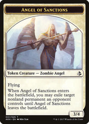Angel of Sanctions // Drake Double-Sided Token [Amonkhet Tokens] - MTG Single