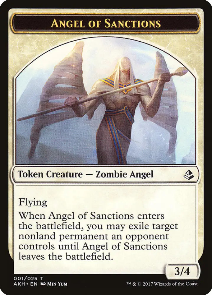 Angel of Sanctions // Drake Double-Sided Token [Amonkhet Tokens] - MTG Single