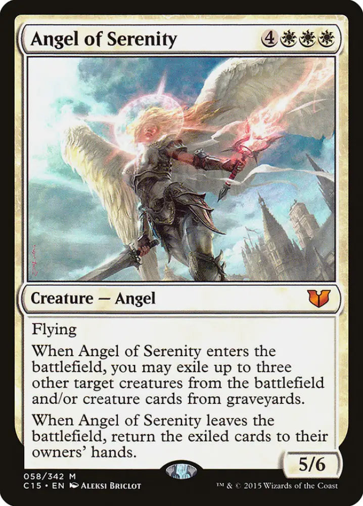 Angel of Serenity [Commander 2015] - MTG Single