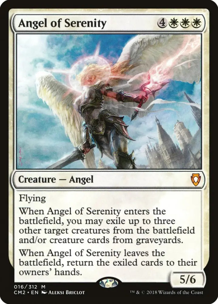 Angel of Serenity [Commander Anthology Volume II] - MTG Single