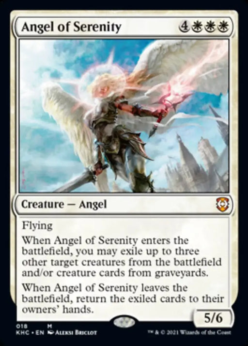 Angel of Serenity [Kaldheim Commander] - MTG Single
