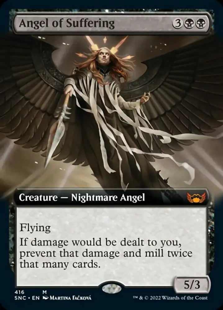 Angel of Suffering (Extended Art) [Streets of New Capenna] - MTG Single