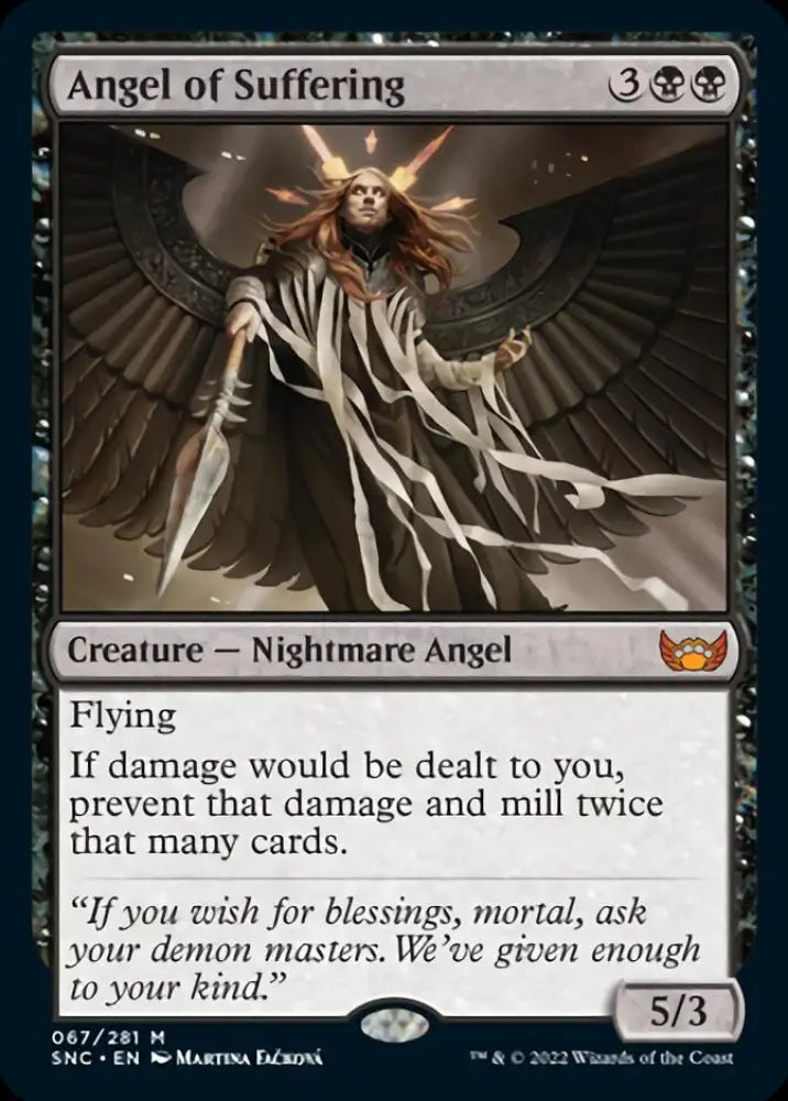 Angel of Suffering [Streets of New Capenna] - MTG Single