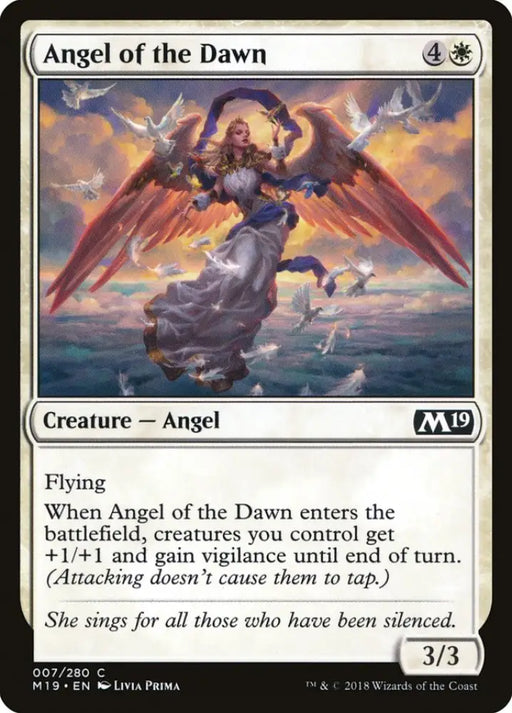 Angel of the Dawn [Core Set 2019] - MTG Single
