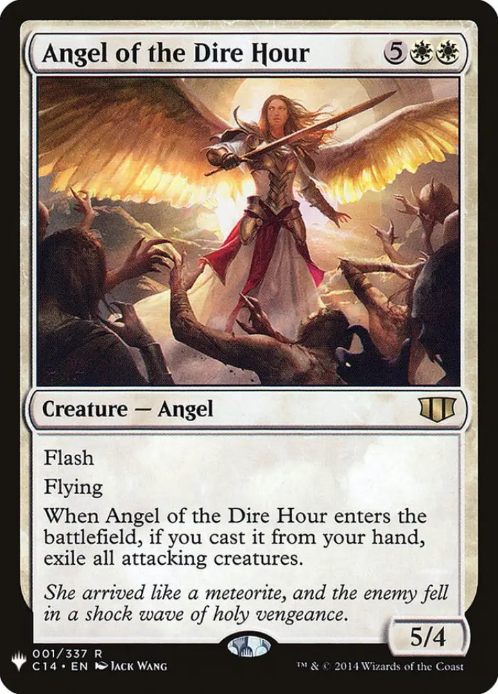 Angel of the Dire Hour [Mystery Booster] - MTG Single