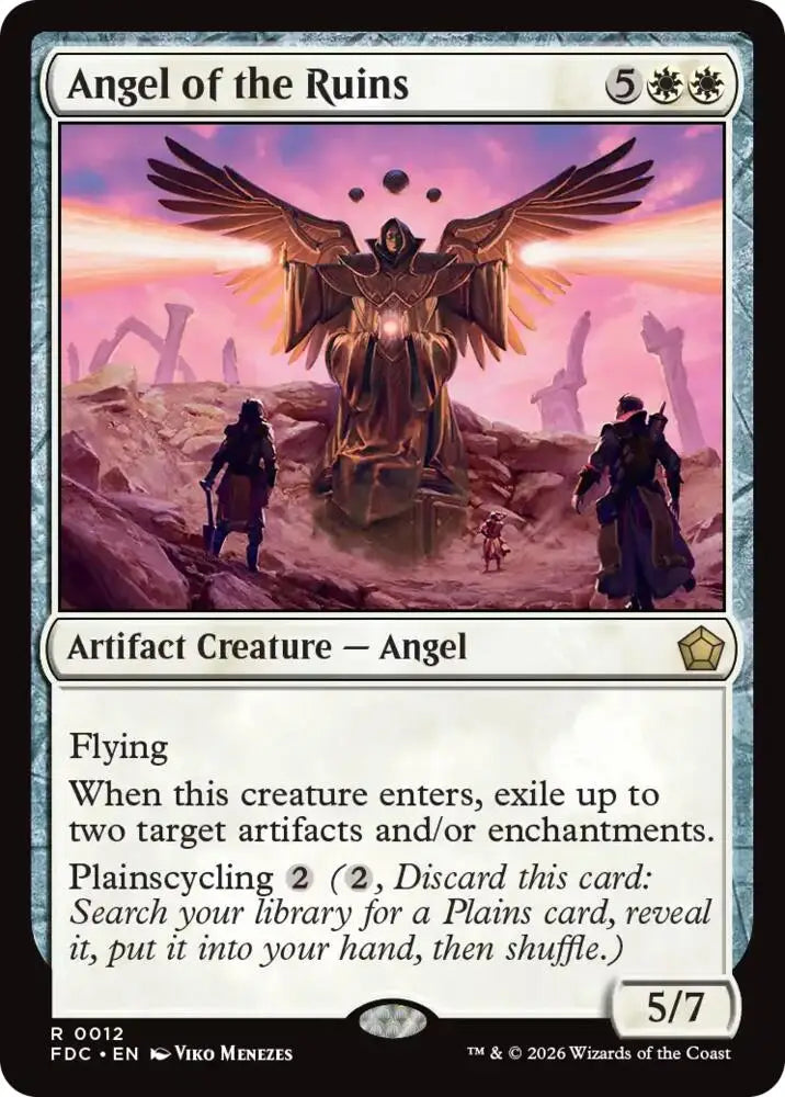 Angel of the Ruins (12) [Foundations Commander]