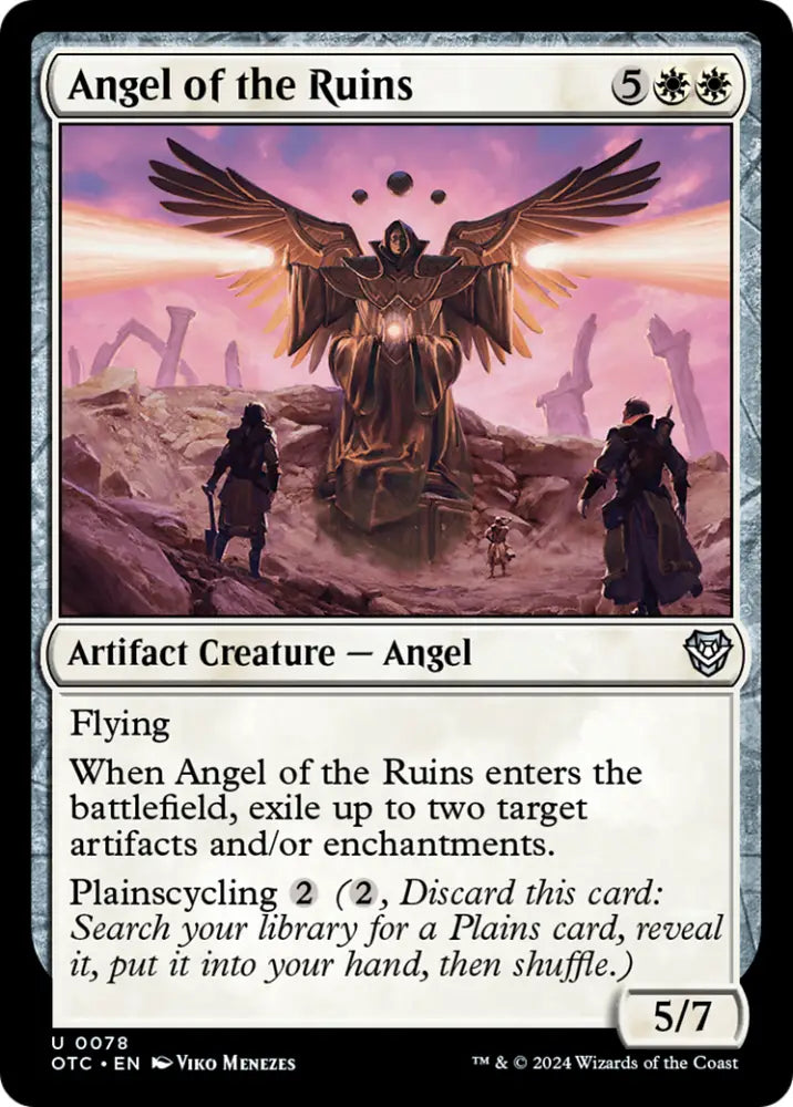 Angel of the Ruins [Outlaws of Thunder Junction Commander] - MTG Single