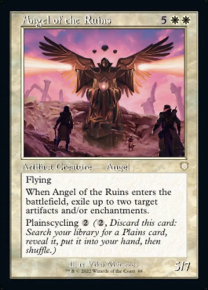 Angel of the Ruins (Retro) [The Brothers’ War Commander] - MTG Single
