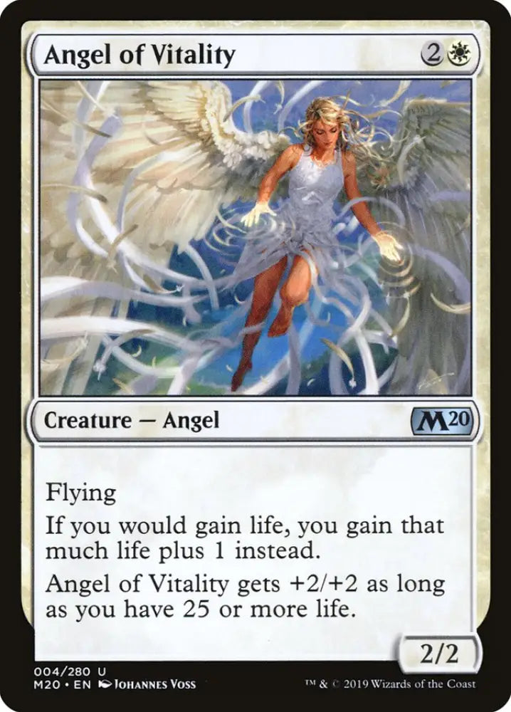 Angel of Vitality [Core Set 2020] - MTG Single