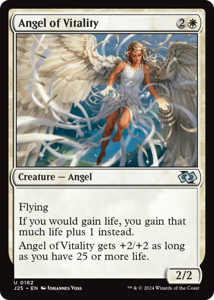 Angel of Vitality [Foundations Jumpstart] - MTG Single