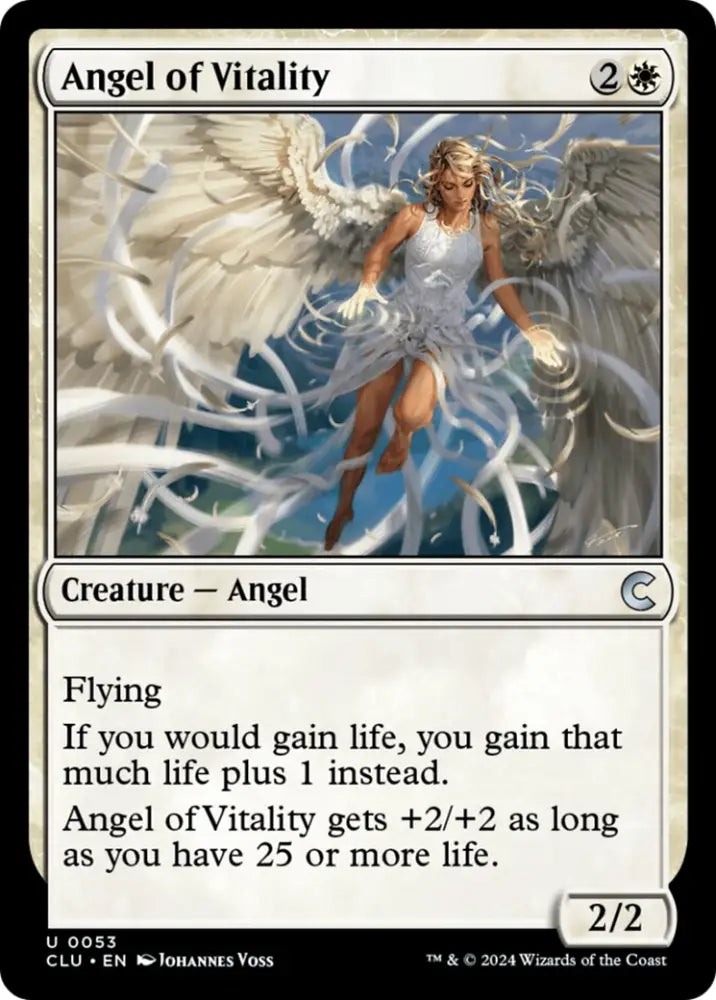 Angel of Vitality [Ravnica: Clue Edition] - MTG Single