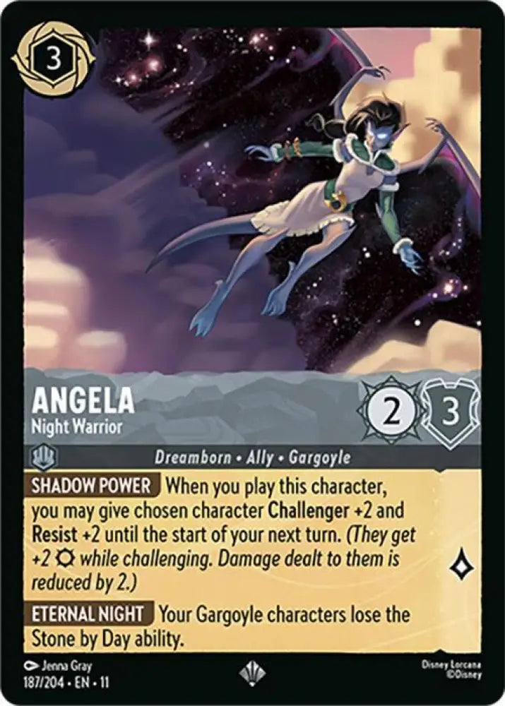 Angela - Night Warrior (187/204) [Winterspell]
