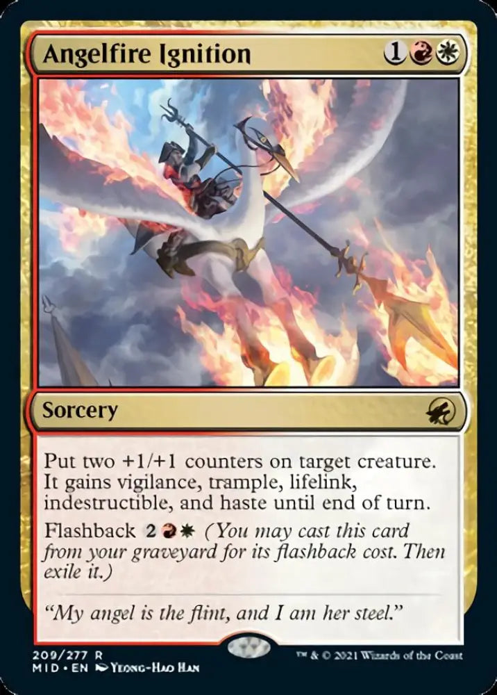 Angelfire Ignition [Innistrad: Midnight Hunt] - MTG Single