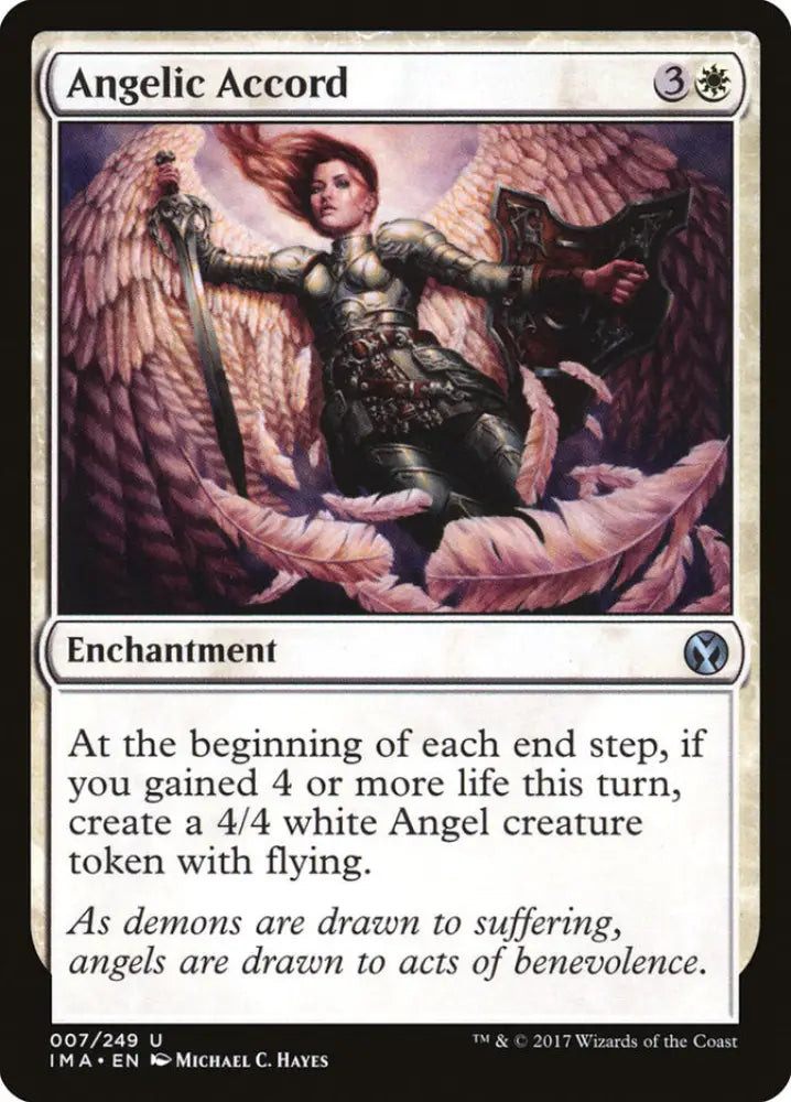 Angelic Accord [Iconic Masters] - MTG Single