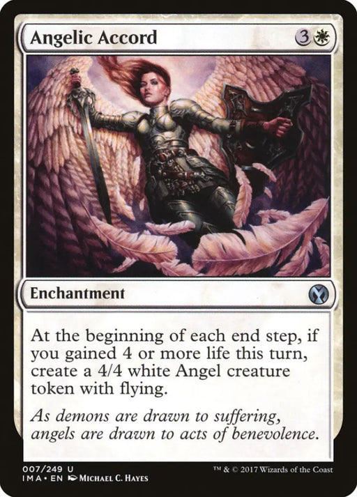 Angelic Accord [Iconic Masters] - MTG Single