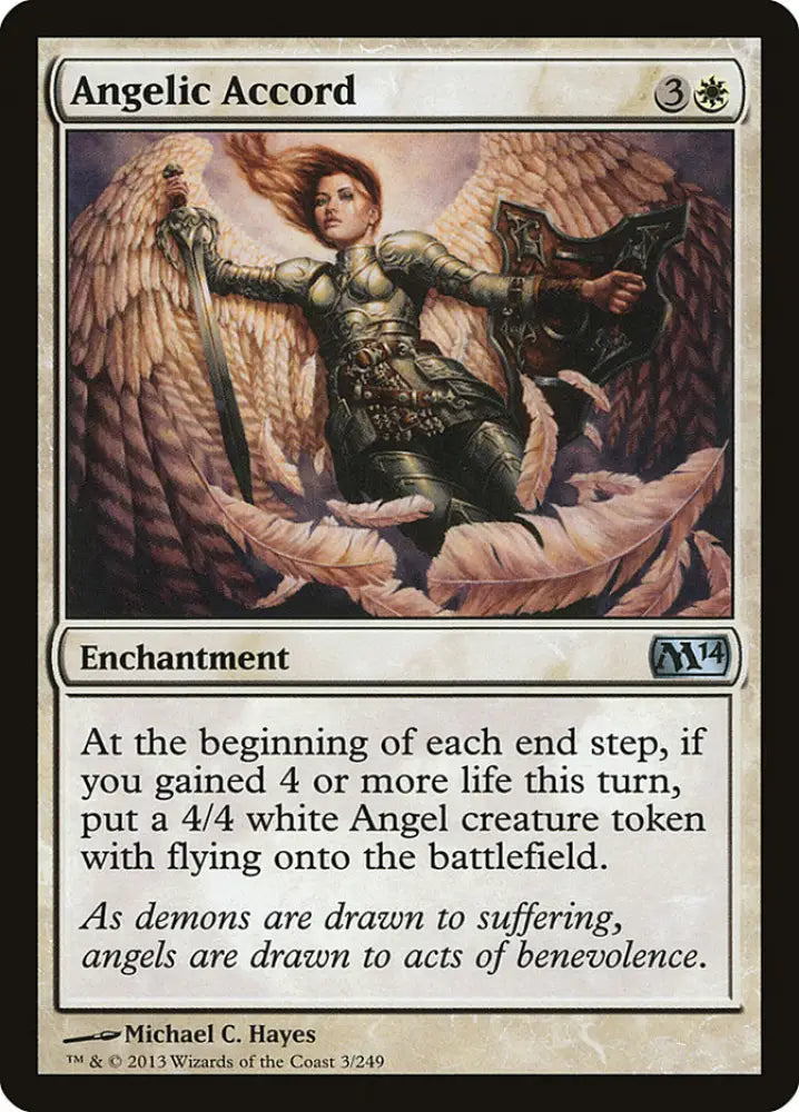Angelic Accord [Magic 2014] - MTG Single