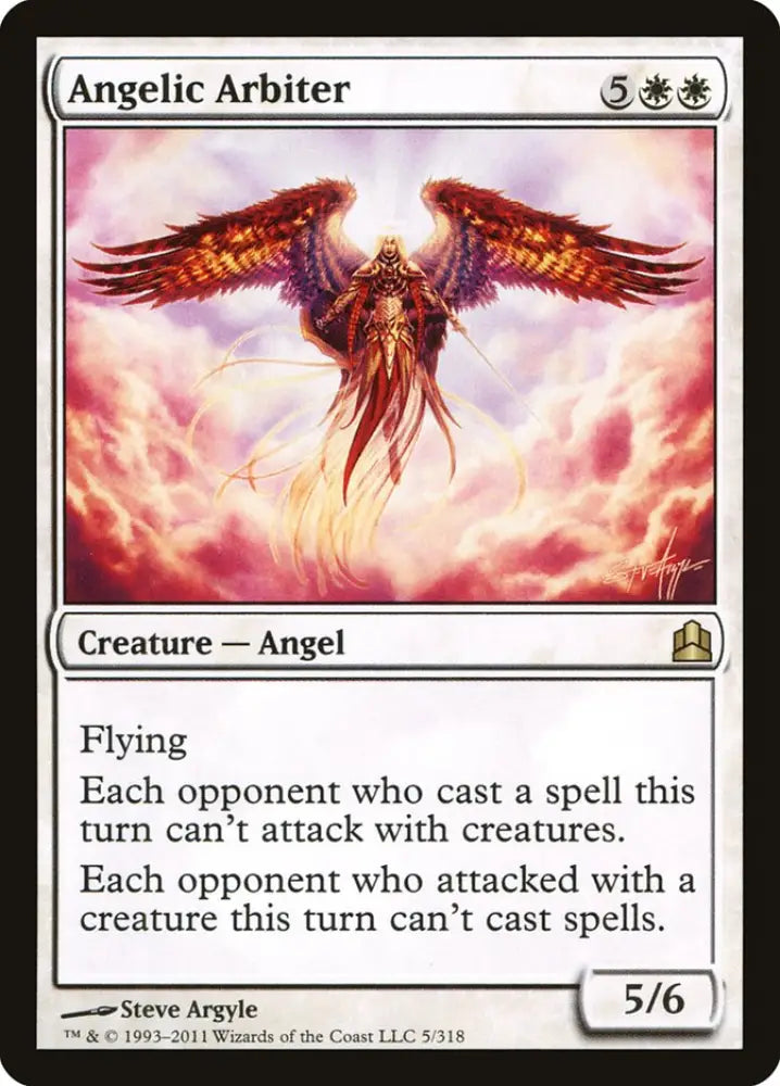 Angelic Arbiter [Commander 2011] - MTG Single