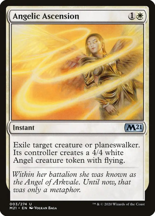 Angelic Ascension [Core Set 2021] - MTG Single