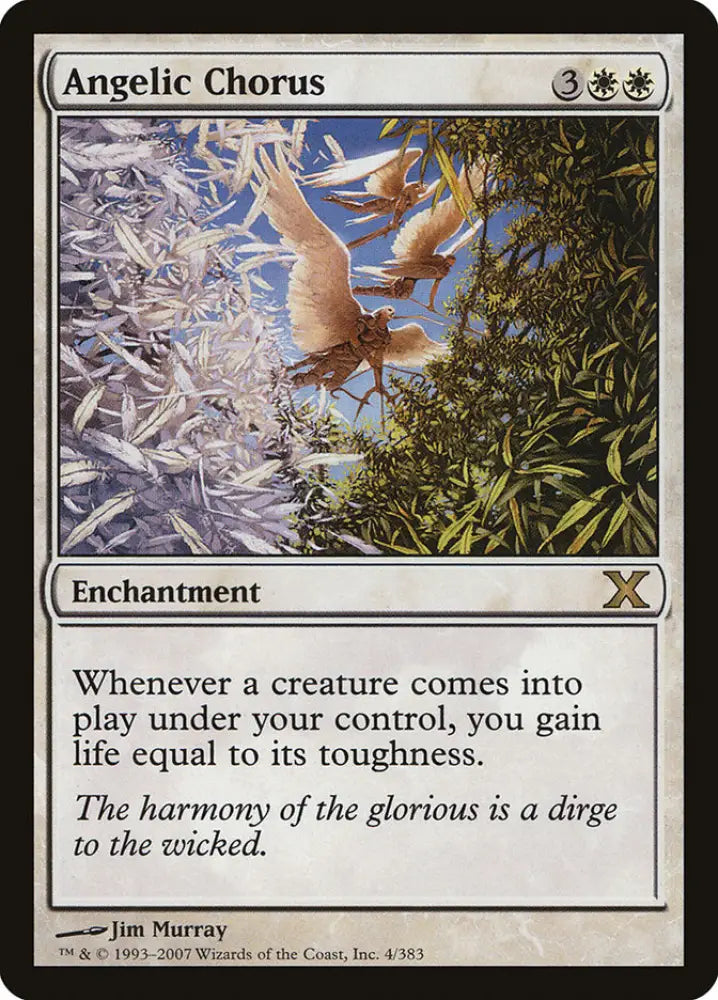 Angelic Chorus [Tenth Edition] - MTG Single