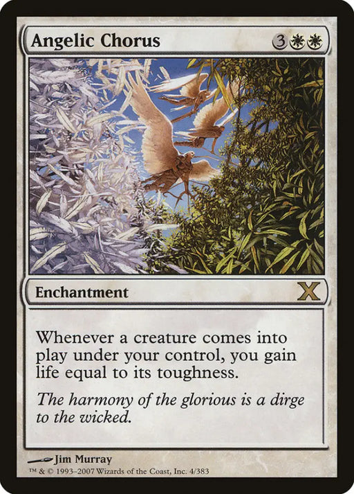 Angelic Chorus [Tenth Edition] - MTG Single