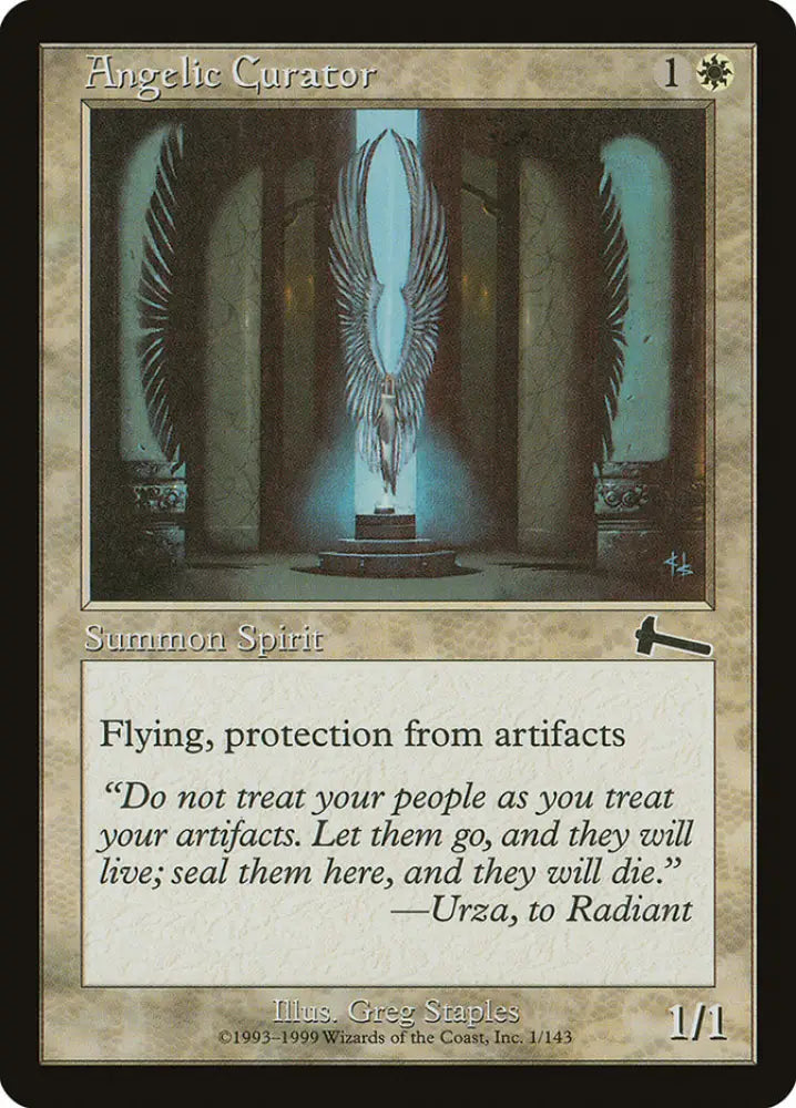Angelic Curator [Urza’s Legacy] - MTG Single