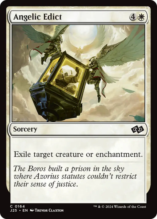 Angelic Edict [Foundations Jumpstart] - MTG Single