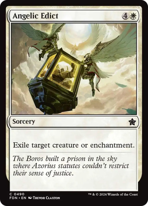 Angelic Edict [Foundations] - MTG Single