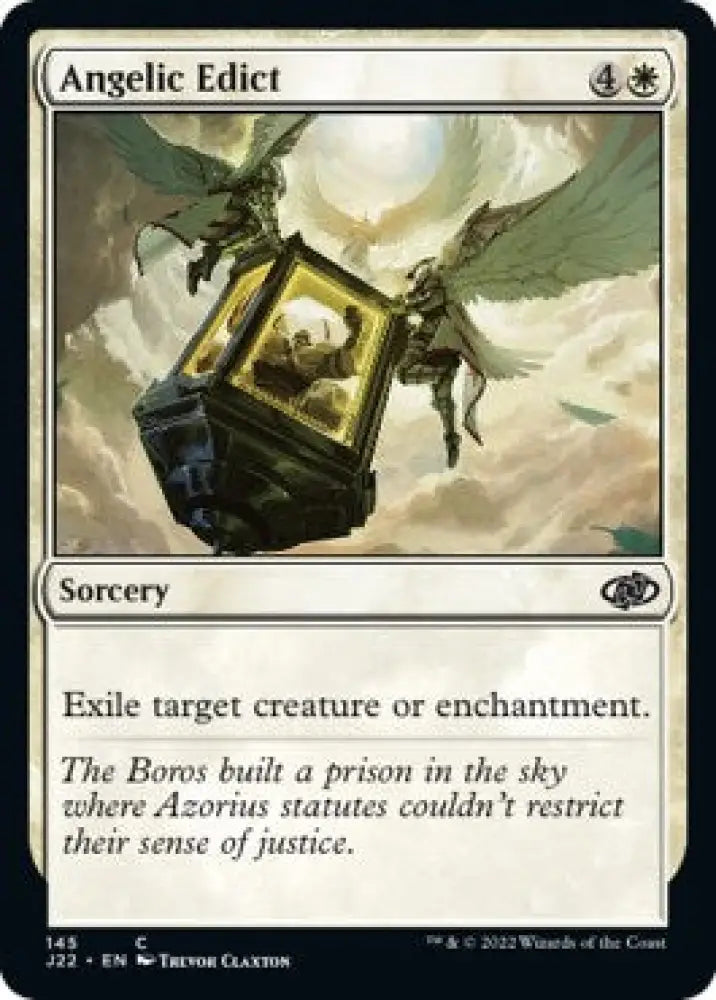 Angelic Edict [Jumpstart 2022] - MTG Single