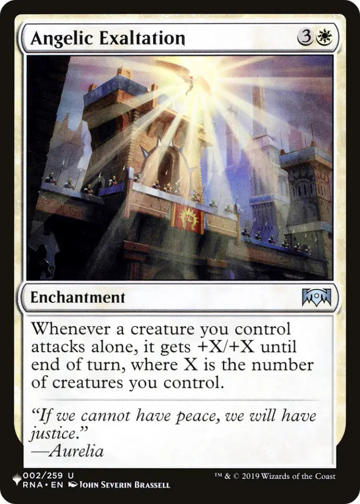 Angelic Exaltation [The List] - MTG Single