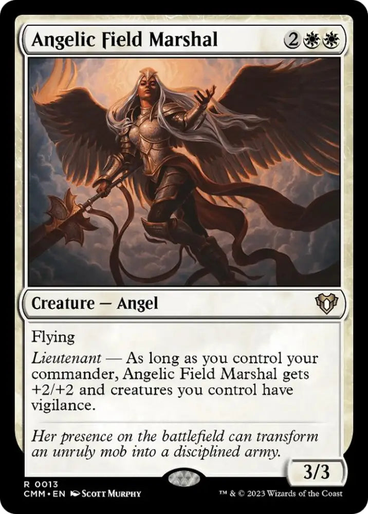 Angelic Field Marshal [Commander Masters] - MTG Single