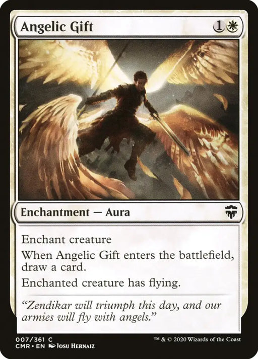 Angelic Gift [Commander Legends] - MTG Single
