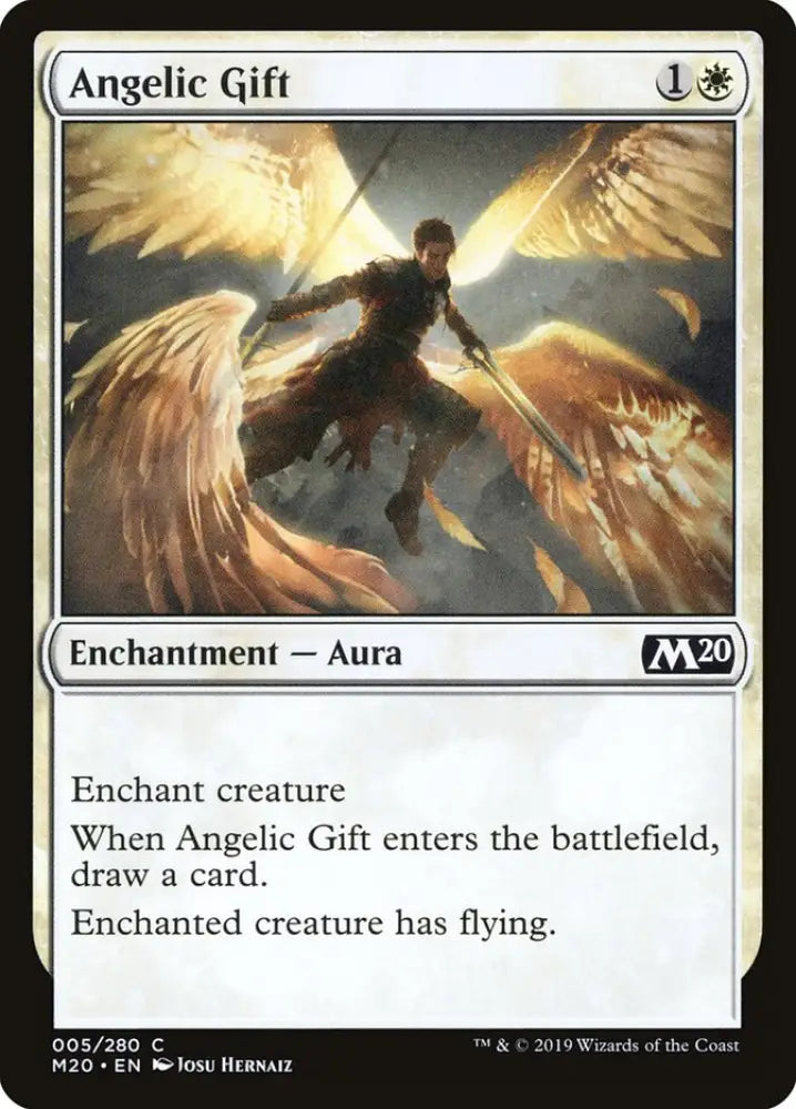 Angelic Gift [Core Set 2020] - MTG Single