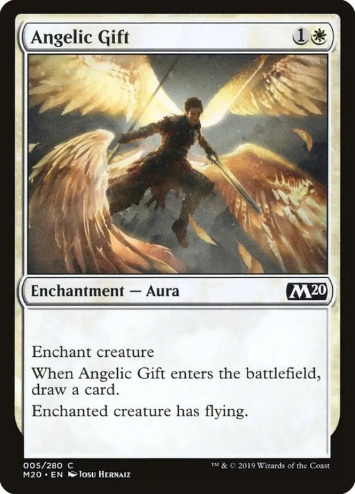 Angelic Gift [Core Set 2020] - MTG Single