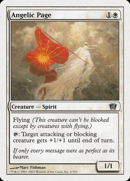 Angelic Page (2) [Eighth Edition] - MTG Single
