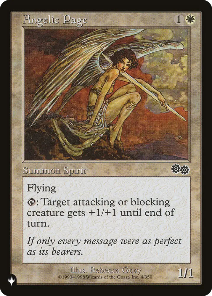 Angelic Page [The List] - MTG Single