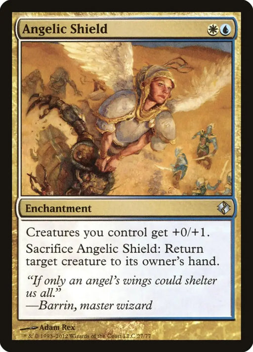 Angelic Shield [Duel Decks: Venser vs. Koth] - MTG Single